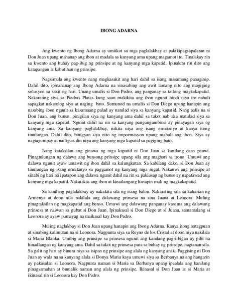Ibong Adarna (Summary) .
